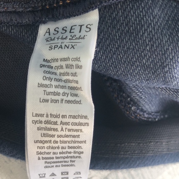 Assets by Spanx Dark Blue Jeggings Extra Large - Picture 4 of 9